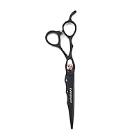 JIESENYU 7.0 in. Left-handed Professional Hair Scissors set,Straight & Thinning,barber shears,JP440C,62HRC (Cutting Scissors)