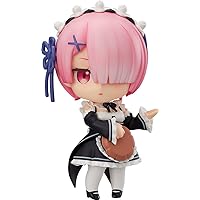 Good Smile Nendoroid Re:Zero Starting Life in Another World Ram ABS PVC Action Figure 100mm (Second Release) (Rerelease)