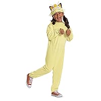 Disguise Girls Meowth Costume, Official Pokemon Deluxe Costume With Headpiece