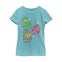 Fifth Sun Girls' Chick Eggs Adorable Easter Tee