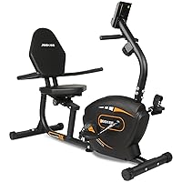 Recumbent Exercise Bike for Adults Seniors - Indoor Magnetic Cycling Fitness Equipment for Home Workout Black