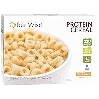 BariWise Protein Cereal, Honey Nut, Low Sugar, Gluten Free, Keto Friendly & Low Carb (7ct)