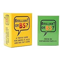 + Fresh BS Expansion Bundle | Fun Bluffing Trivia Game for Friends and Family Game Night | for 4-6 Players, Ages 14+