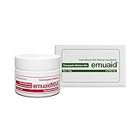 EMUAIDMAX Nail Fungus Eradicator Travel Kit - EMUAIDMAX Maximum Strength 0.5oz with Therapeutic Moisture Bar is Also Suitable for Cold Sores, Rashes, Psoriasis, Severe Boils and Bumps Nodules