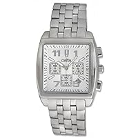 Condor Classic Chronograph Stainless Steel Mens Watch Date Silver Dial CWS112