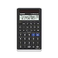 Casio FX 260 Solar II Scientific Calculator, 4.78 x 0.35 x 2.77 inches, Black, 1 Count (Pack of 1)