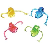 Monster Finger Puppets Favor - Various Sizes | Assorted Color | Pack of 8