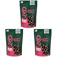 Orchard Valley Harvest Dark Chocolate Dipped Cherries, 8 oz (Pack of 3), Made With Real Cherries, Gluten Free, Non-GMO, No Artificial Colors, Stand Up Bag, On-The-Go Snack For The Whole Family