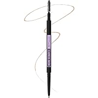 Brow Ultra Slim Defining Eyebrow Makeup Mechanical Pencil With 1.55 MM Tip And Blending Spoolie For Precisely Defined Eyebrows, Light Blonde, 0.003 oz.