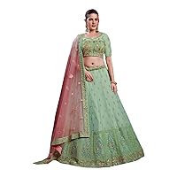 Indian Wedding Georgette Bridal zarkan Lehenga Choli Dupatta Stitched Dress 8999