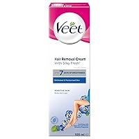 Veet Hair Removal Cream Sensitive Skin with Aloe Vera & Vitamin E (100ml)