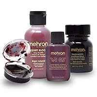 Mehron Makeup Fake Blood Essentials Set