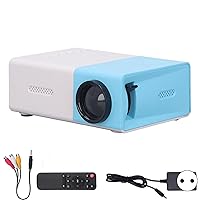 Mini Projector, 1080P Full HD Supported Video Projector, Portable Movie Projector with Inbuilt Speaker, Compact Size and Diffuse Reflection Imaging for Gaming and Outdoor Entertainment (us)