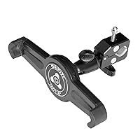 GRIFITI Nootle Large Universal Tablet & Heavy Duty Bike Bar Clamp Full Metal Construction 1/4 20 Threaded for Standard to Large Tablets - Any Pipe 1.5 in Handlebar Motorcycles - Quick Release Clamps