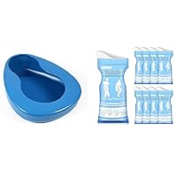 ONEDONE Bedpan for Women Men Bed Pan for Patient Hospital, Disposable Urinal Bags Pee Bags 8 Pack