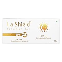La Shield La Shield Sunscreen Gel SPF 40, White, 60 g