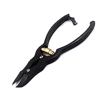 Heavy Duty Black&Gold Nail Clipper Nipper for Diabetic,Thick Toe Nails,Curved Blades
