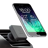 Koomus Pro Air-M Air Vent Magnetic Cradle-less Smartphone Car Mount for all iPhone and Android Devices