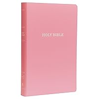 KJV Holy Bible: Gift and Award, Pink Leather-Look, Red Letter, Comfort Print: King James Version KJV Holy Bible: Gift and Award, Pink Leather-Look, Red Letter, Comfort Print: King James Version Imitation Leather