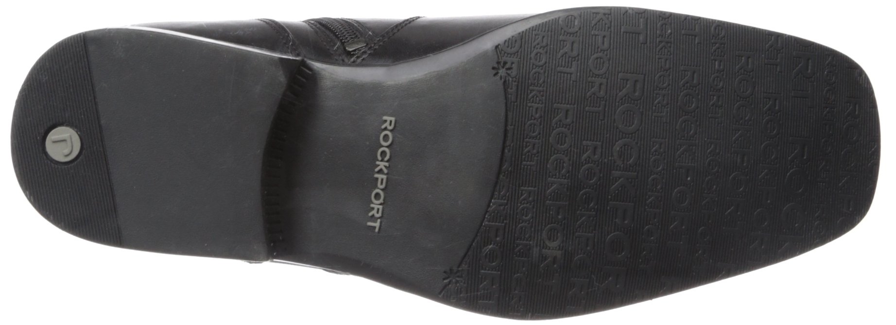 Rockport Men's Toloni Ankle Bootie, Black, 15 M US