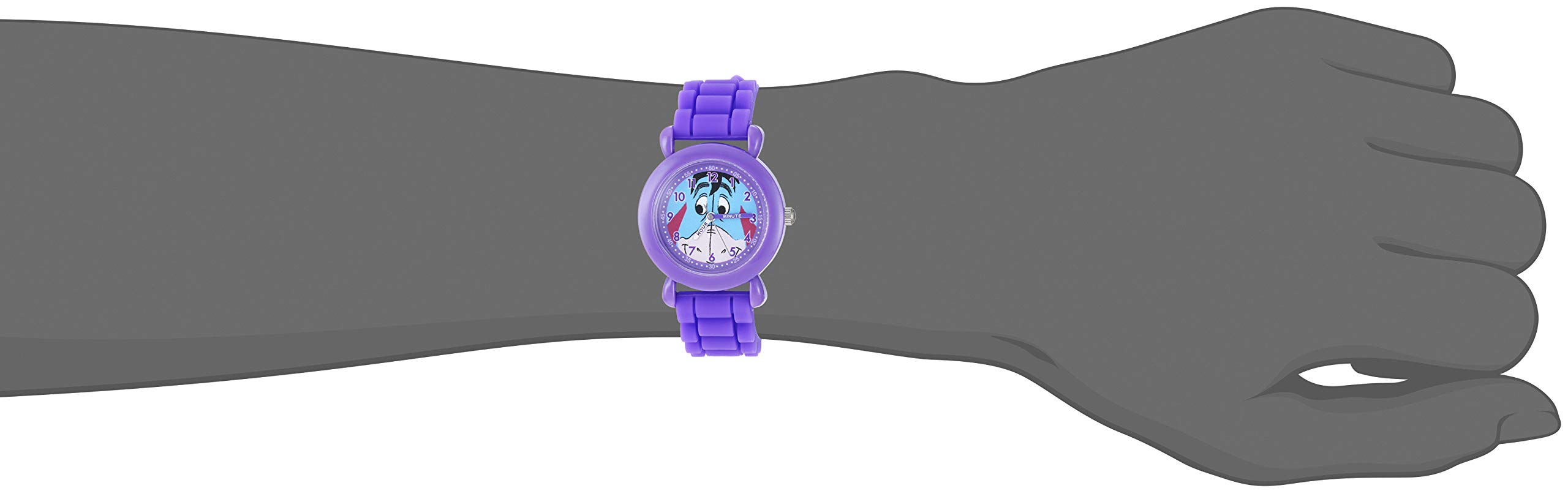 Disney Winnie The Pooh Kids' WDS000622 All About Me Analog Display Analog Quartz Purple Watch