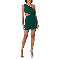 Speechless Women's One Shoulder Ruched Party Dress