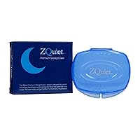 ZQUIET Premium Storage Case for ZQuiet Anti-Snoring Mouthpiece (Device NOT Included) – Durable, Protective, Ventilated, and Convenient for Everyday Storage and Travel
