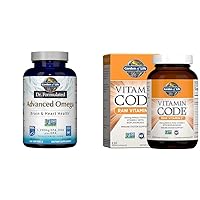 Dr. Formulated Advanced Omega Fish Oil & Raw Vitamin Code Vitamin C, 120 Veg Capsules