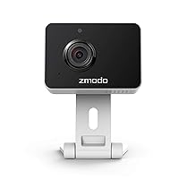 Mini Pro -WiFi Indoor Camera for Home Security, 1080p HD Smart IP Cam with Night Vision, 2-Way Audio, AI-powered Motion Detection, Phone App, Pet Camera- Works with Alexa and Google Zmodo Mini Pro -WiFi Indoor Camera for Home Security, 1080p HD Smart IP Cam with Night Vision, 2-Way Audio, AI-powered Motion Detection, Phone App, Pet Camera- Works with Alexa and Google