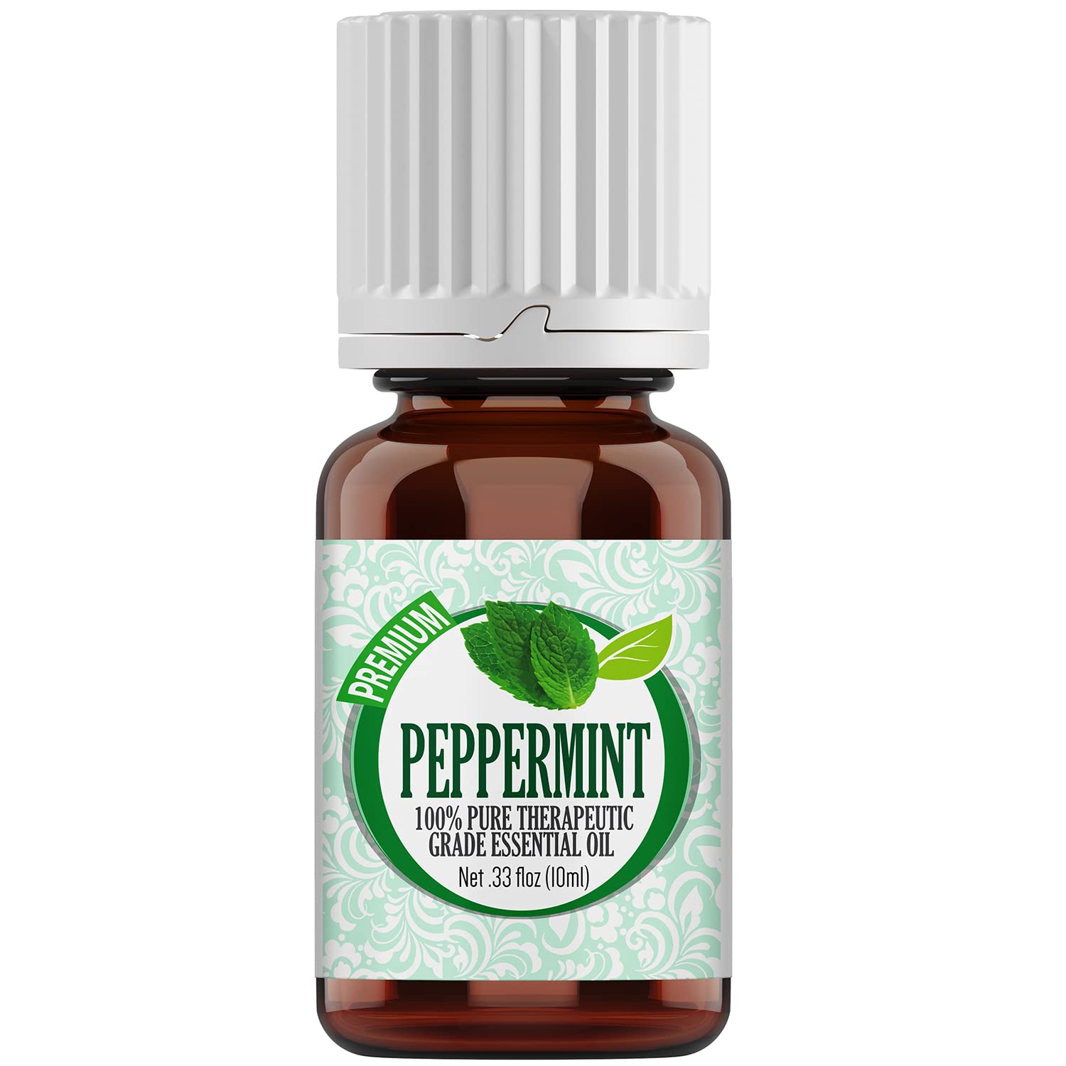 Healing Solutions 10ml Oils - Peppermint Essential Oil - 0.33 Fluid Ounces