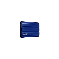 T7 Shield 1TB, Portable SSD, up to 1050MB/s, USB 3.2 Gen2, Rugged, IP65 Rated, for Photographers, Content Creators and Gaming , External Solid State Drive (MU-PE1T0R/AM, 2022), Blue