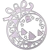 Christmas Ornament Die Cuts Snowflake Background Layering Cutting Die for Card Album Making Tools Scrapbooking DIY Decoration Practical and Attractive