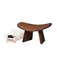 Meditation Bench IKUKO Original, Portable Version with Bag, Locally Handmade Wooden Kneeling Ergonomic Seiza Seat, Prana Yoga - 2 Colors, 3 Height Sizes