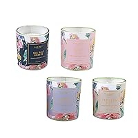 4pcs Natural Soybean Wax for Home Bathroom Hotels SPAs Mother Gift Sea Jasmine Rose Vanilla Scented Rose