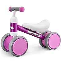 Baby Balance Bike Toys for 1 Year Old Gifts Boys Girls 10-24 Months Kids Toy Toddler Best First Birthday Gift Children Walker No Pedal Infant 4 Wheels Bicycle