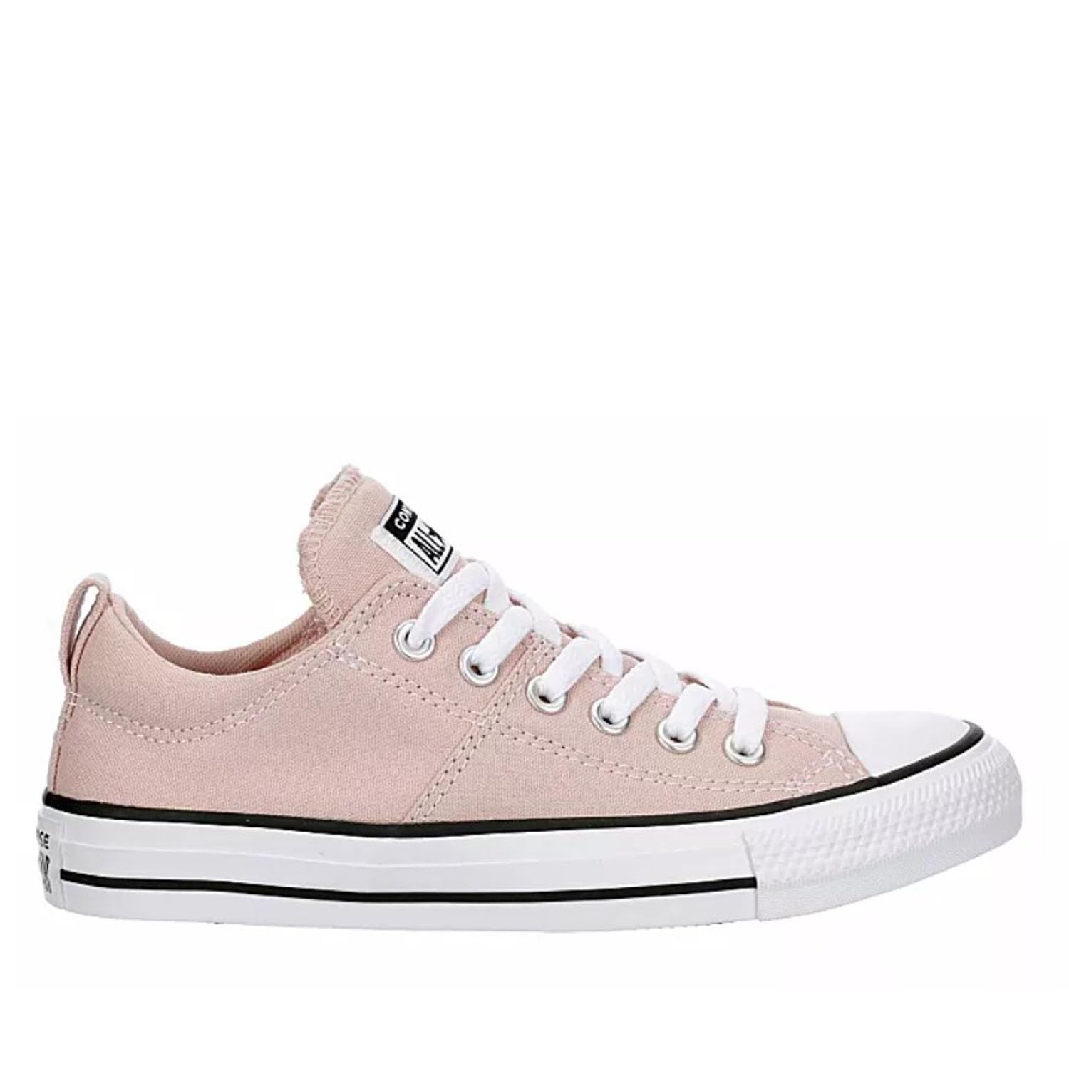 Converse Unisex Chuck Taylor All Star Madison Ox Canvas Sneaker - Lace up Closure Style - Pink Sage/White/Black