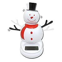 Christmas Snowman Solar Powered Dancing Figure