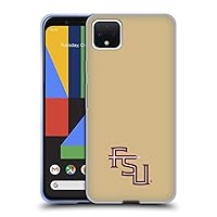 Head Case Designs Officially Licensed Florida State University FSU Seminoles Soft Gel Case Compatible with Google Pixel 4 XL