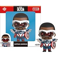 COSBY Marvel Collection CBX048 TV Drama Falcon & Winter Soldier Captain America #019 Non-Scale Figure, Blue, Approximately 3.1 inches (8 cm) Tall