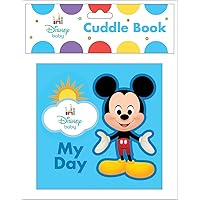 Disney Baby Mickey, Minnie, Sitch, and More! - My Day! Cloth Cuddle Book - PI Kids Disney Baby Mickey, Minnie, Sitch, and More! - My Day! Cloth Cuddle Book - PI Kids Hardcover
