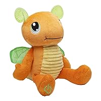 Playskool Glo Friends — Wigglebug Wiggle, Hop, Stop! — Interactive Soft Plush with 4 Modes — Games, Stories, Free Play, and Bedtime — SEL Toy — Ages 2+
