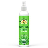 Styling Spray - Unscented Hairspray for Women/Men, Natural Hold Aloe Vera Spray for Hair, Alcohol-Free, Non-Toxic, Non-Aerosol Hairspray, 8 Fl Oz
