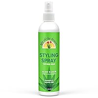 Lily Of The Desert Styling Spray - Unscented Hairspray for Women/Men, Natural Hold Aloe Vera Spray for Hair, Alcohol-Free, Non-Toxic, Non-Aerosol Hairspray, 8 Fl Oz