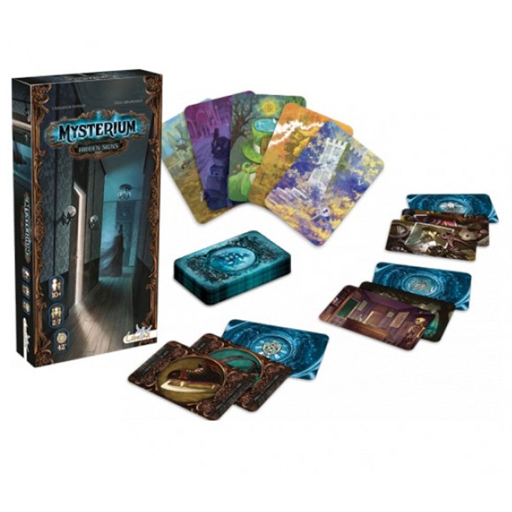 Libellud Mysterium Hidden Signs Board Game Expansion - Enigmatic Cooperative Mystery Game with Ghostly Intrigue, Fun for Family Game Night, Ages 10+, 2-7 Players, 45 Minute Playtime, Made