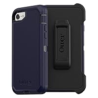 IPhone SE 3rd/2nd Gen, IPhone 8 & IPhone 7 (Not Compatible with Plus Sized Models) Defender Series Case - STORMY PEAKS, Rugged & Durable, with Port Protection, Includes Holster Clip Kickstand