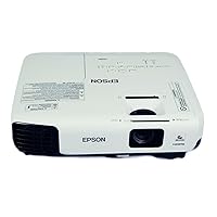 Epson VS230 3LCD Projector H552F 2800 Lumens SVGA HD 1080p/60 HDMI bundle Remote Control HDMI Cable Power cable