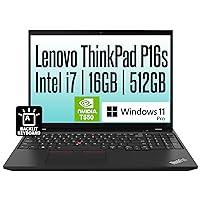OEM Lenovo ThinkPad P16s, 16” FHD IPS, Intel i7-1260P 12 Core, 16GB RAM, 512GB NVMe, Quadro T550, WiFi 6, BT, FP, Backlit KB, RJ-45, W11P, 3YR, Business Laptop