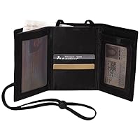 SwissGear Unisex Adult Polyester RFID Blocking Travel Wallet in Black for Men