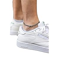 Dumbbell anklet, Mens ankle bracelet, gray anklet for men silver barbell bodybuilding jewelry, gift for him, weight lifting crossfit fitness