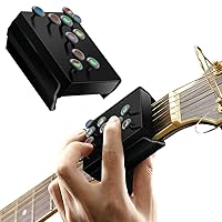 QUDODO Guitar Chord Learning Starter, Guitar Accessories, Guitar Trainer No Need to Develop Callouse, Eliminates Finger Pain, Guitar Lover Beginner Gift (Guitar Starter Learning Tool)